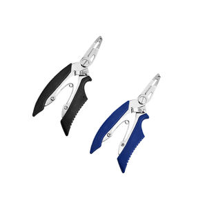 Fabbrica in acciaio inossidabile Luya ago pinza pinza multifunzione controllo taglio pesce pinza forbici da pesca strumenti per esterni - Product Image 4