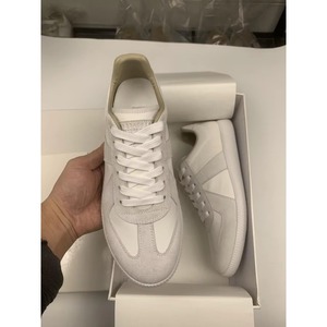 Zapatillas de deporte vintage de cuero genuino para mujer, zapatos cómodos con cordones para hombre y mujer, zapatos planos informales ligeros y transpirables - Product Image 3
