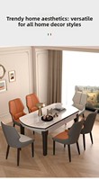 Chaise de salle à manger de luxe haut de gamme à prix de gros, design élégant en cuir pour la maison, les loisirs, l'hôtel, la table à thé ou les réunions - Chaise simple