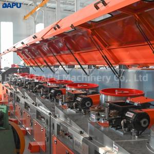 Voll automatische Riemens cheibe Gerade Stahldraht zieh maschine zum Binden von Draht Stahl Nagel draht Mesh Industrie preis - Product Image 3