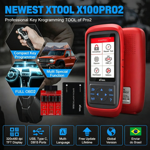 XTOOL X100Pro2 Programmatore <span class=keywords><strong>Chiavi</strong></span> Auto OBD2 Lettore Codici EEPROM Scanner OBD2 Macchina per Programmazione <span class=keywords><strong>Chiavi</strong></span> Auto per Tutte le <span class=keywords><strong>Chiavi</strong></span> Perse - Product Image 4