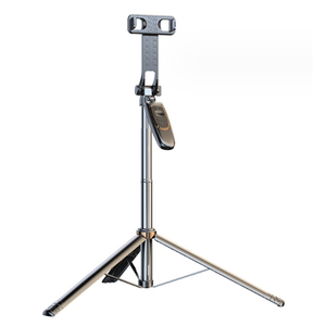 Cầm tay Gimbal Selfie Stick 1.8m dễ dàng mang theo chân máy hợp kim nhôm Bluetooth Selfie Stick - Product Image 1