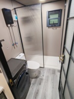Maisons conteneurs 20/40 pieds, maisons pliantes, maisons mobiles, studios extensibles, salles de bain, design moderne, certifiées CE, utilisation hôtelière et en salle de sport