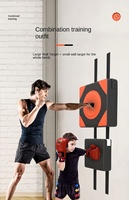 Cible de boxe murale en polyuréthane pour entraînements à domicile, équipement de fitness, conception sans perçage, anti-stress