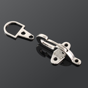 Metal Airplane Buckle 6mm Upward Facing <b>Clip</b> Buckle For Garment Bags Silver Durable - Product Image 3