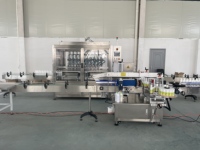 Ligne d'emballage complète industrielle sur mesure pour produits chimiques quotidiens (détergent, shampoing, lotion, crème) avec remplissage, bouchage et étiquetage pour usage en usine