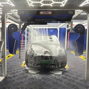 Premium duurzame roestvrijstalen sensor-geëquipete dubbele contactloze automatische autowasmachine voor autohändelaars - Product Image 1