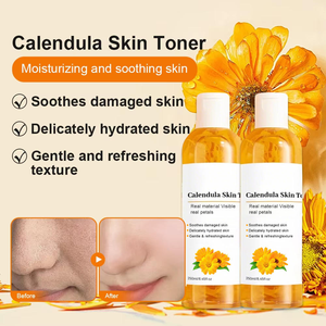 Tonique visage en spray, exfoliant, anti-âge, blanchissant, à base d'herbes biologiques, de calendula et d'avocat, OEM/ODM - Product Image 2