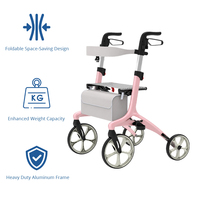 Déambulateur léger pour personnes âgées, cadre durable, soutien à la mobilité, personnalisation OEM, Relaxsmith AR2052, certifié CE