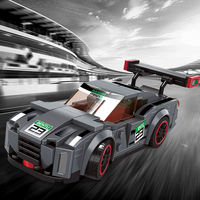 Wange 2874 Supercar Sports Car Creative MOC Block Bricks Model Children Educational Assemble Building Block Set Plastic Toy Car
