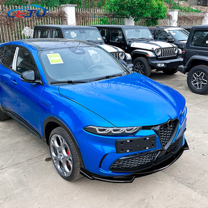 Accesorios exteriores <span class=keywords><strong>de</strong></span> coche ABS negro parachoques delantero <span class=keywords><strong>de</strong></span> coche parrilla cubierta <span class=keywords><strong>de</strong></span> rejilla delantera para Alfa Romeo Tonale 2023 + - Product Image 6