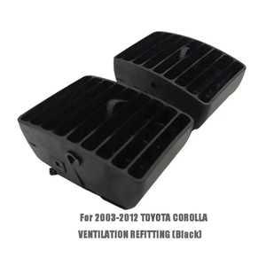 สำหรับ TOYOTA Corolla EX E120 ปี 2003-2012 ชุดติดตั้งช่องระบายอากาศ แผงครอบช่องแอร์รถยนต์ ชุดแต่งขอบครอบช่องแอร์ - Product Image 5