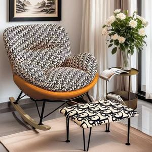 Poltrona Reclinabile di Alta Qualità, Sedia a Dondolo per Casa, Divano Singolo per Adulti, <span class=keywords><strong>Sedie</strong></span> Moderne di Lusso per Soggiorno - Product Image 5