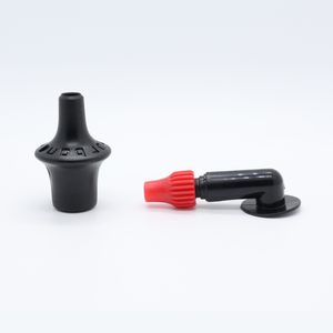 Nouvelle innovation personnalisée soupape d'air de bouée pivotante à <span class=keywords><strong>tube</strong></span> oral noir et rouge pour flotteur de piscine gonflable - Product Image 1