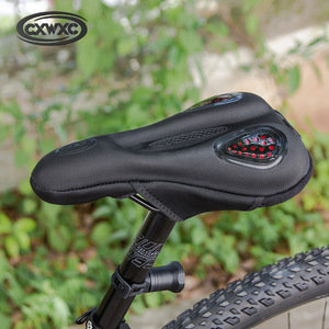Housse de coussin de vélo en silicone Housse de siège épaissie pour VTT Gels de silicone Housse de selle de vélo en gel de silice respirant - Product Image 6