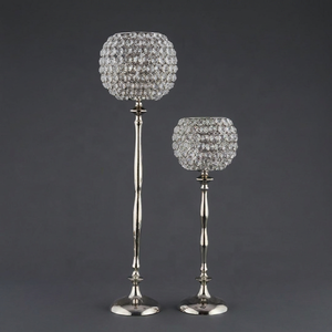 Candelabros de Cristal de Diseño Antiguo, Centro de Mesa, Tendencia en Ventas, Decoración para el Hogar y Hoteles, Frascos para Velas para Sala de Estar - Product Image 1