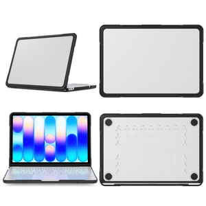 Funda Protectora Híbrida de TPU y PC con Borde Suave, Semi-Transparente, <span class=keywords><strong>para</strong></span> <span class=keywords><strong>MacBook</strong></span> Neo A3404 de 13 Pulgadas - Product Image 5