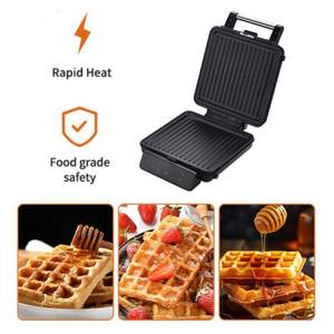 Display LCD digitale antiaderente convenzionale 3 <span class=keywords><strong>in</strong></span> <span class=keywords><strong>1</strong></span> <span class=keywords><strong>Waffle</strong></span> Triangel Grill 3 piastra quadrato belga - Product Image 3