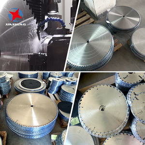 <span class=keywords><strong>Lame</strong></span> de scie circulaire robuste 550 mm 80 dents en acier 65Mn avec pointes en carbure YG6X pour le teck et le chêne blanc américain - Product Image 4