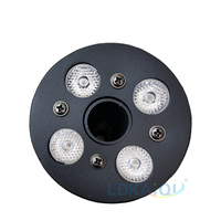 Pistolet à CO2 avec lumières LED RVB, portée de pulvérisation de 8 à 10 m, fonctionnement manuel alimenté par batterie, canon pour événements scéniques, tuyau de 3 m