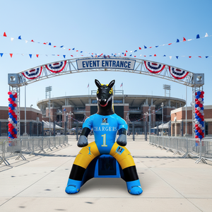 Carpa Inflable Publicitaria para Exteriores con Diseño de Caballo, Fácil de Instalar, Tamaño Personalizado, Impermeable, Marca WINSUN - Product Image 1