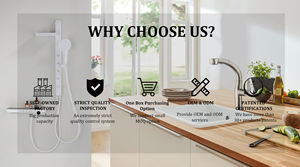 Fábrica de China Diseño moderno Mango de zinc Cabezal de <span class=keywords><strong>ducha</strong></span> de latón Agua fría caliente Baño Fregadero Mezclador Lluvia Pulido Grifo de la bañera Mezclador - Product Image 6