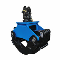 Grappin durable personnalisable pour camion Grappin hydraulique pour bois Grappin hydraulique pour bois de construction et sylviculture Grappin rotatif à 360 ° pour bois