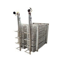 Serpentín de enfriamiento de acero inoxidable soldado con precisión de larga duración para jugo/cerveza/leche, tipo intercambiador de calor