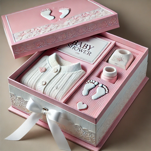 Scatola di ciuccio per bambini riciclato scatola creativa di arrivo del bambino scatole doccia per confezioni di abbigliamento per neonati etichette <span class=keywords><strong>regalo</strong></span> di <span class=keywords><strong>nascita</strong></span> del bambino - Product Image 5