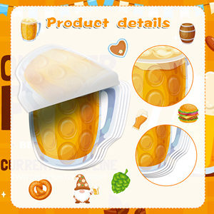 Ub016 lễ hội bia oktoberfest tự dính ghi chú <span class=keywords><strong>notepad</strong></span> viết Memo Pads cho bia Mẫu Văn phòng phẩm Nguồn cung cấp - Product Image 4