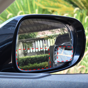 Chất lượng cao 360 độ có thể điều chỉnh hình chữ nhật nhỏ bên ngoài xem phía sau xe bên gương mù tại chỗ gương xe nội thất gương kính - Product Image 3