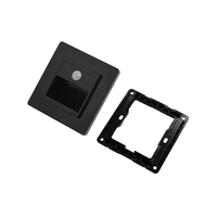 Boîtier intelligent pour éclairage d'escalier 86x86x28mm en plastique ABS, boîte de jonction électronique avec montage encastré Type 86 pour éclairage automatique IoT