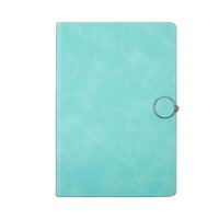 Werbeaktion Schwarzes Personalisiertes Geschäftsgeschenk Neues Design PU-Material Einband Leder Magnetverschluss Notizbuch für die Schule