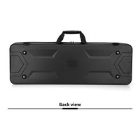Étui pour arc de 90 x 30 cm, boîte pour arc recurve en ABS, tube à flèches en mousse perlée, étanche, antichoc, ultra-léger
