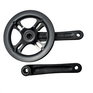 Plateau double/simple 40T en acier pour vélo de route/VTT, personnalisable, avec couvercle de manivelle en aluminium - Product Image 3