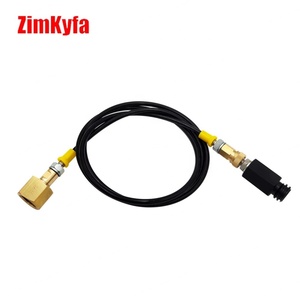 Kit de Tuyau d'Air TPE Noir ZimKyfa 1,5 m Durable pour Raccordement d'Outil Pneumatique de Réservoir de CO2 – Vente en Gros - Product Image 6