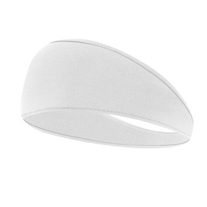 Bandeau de sport pour femme, respirant, séchage rapide, haute élasticité, pour yoga et course à pied, couleur unie, design en soie glacée - Product Image 5