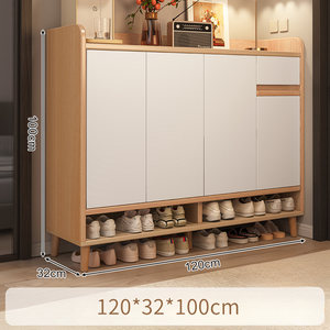 <span class=keywords><strong>Zapatero</strong></span> Moderno de Madera Plegable con Almacenamiento Integrado para Sala de Estar - Product Image 4