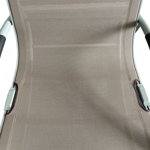 Chaise longue de jardin en aluminium, chaise à bascule de plage, chaise longue orbitale - Product Image 4