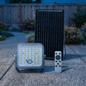 Proiettore Solare LED Pamol con Pannello e Sensore 25W 6500K IP65 4200 Lumen Angolo di Illuminazione 120° (GSC 202615022) - Product Image 2