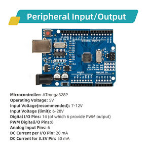 KUONGSHUN tige éducation école bricolage démarreur projet programmable avec tutoriel bricolage Kits électroniques pour adultes pour Arduino <span class=keywords><strong>UNO</strong></span> R3 - Product Image 4