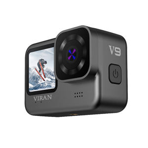 Nouvel appareil photo numérique étanche à double écran couleur 4K HD 170 °   Caméra d'action 4K anti-vibration pour moto, idéale pour le cyclisme et le skateboard - Product Image 1