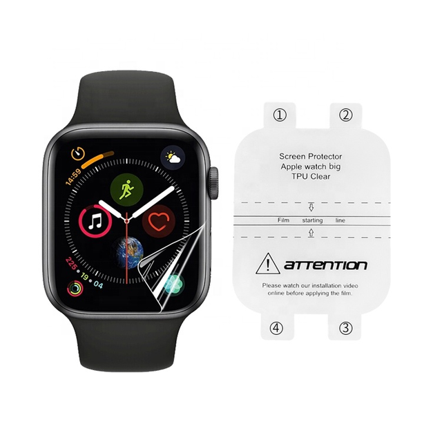 Easy to Install TPU Hydrogel Screen Protector Not Tempered Glass Soft Film for apple Watch S10 Screen Protector