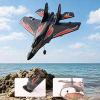 Avion RC avec portée de 200 m, ensemble de 3 batteries, avion télécommandé en mousse EPP, prêt pour FBA, vente en gros