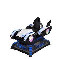 Machine d'intérieur de jeu d'arcade de simulateur de course de moto de VR avec mouvement complet de construction en acier faite sur commande