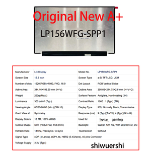 Оптовая продажа, 15,6 ", ноутбук, ЖК-экран LP156WFG SPF2 SPF3 SPP1 SPV2 SPV3 SPT2 spt5 SPK1 SPT3 SPT1 SPT6 SPB3 SPB4 SPT6 - Product Image 4