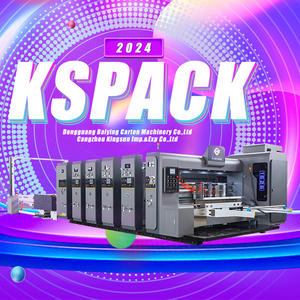 Karton herstellungs maschine Automatische Wellpappe Karton Flexo Stanz maschine/Druckmaschine/Karton Slotter - Product Image 2