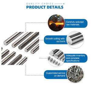 Kaynak işleme için şaftlar için hassas soğuk çekilmiş 45 # ± 0.05mm yuvarlak demir - Product Image 6