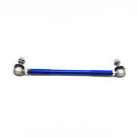 JOKA Lien de stabilisation réglable haute performance 350-400 mm en acier, aluminium et caoutchouc pour système de suspension de voiture de course tout-terrain