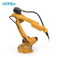 Robot mecánico de 6 ejes, manillar y brazo mecánico, colgante similar al brazo del robot mecánico